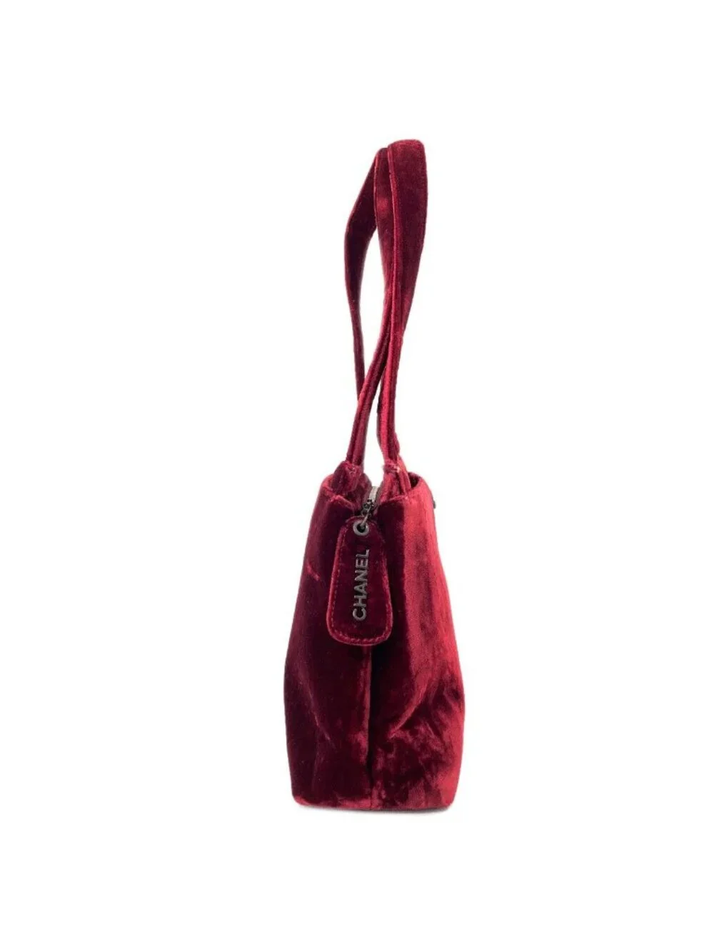 Chanel CC Logo Tote Velour